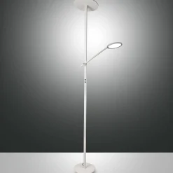 Regina LED-lattiavalaisin lukuvarrella, 2fl, valkoinen