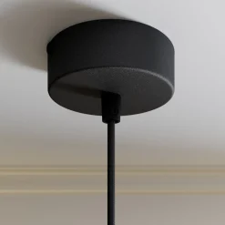 Rif riippuvalaisin metallia, musta, Ø 15 cm