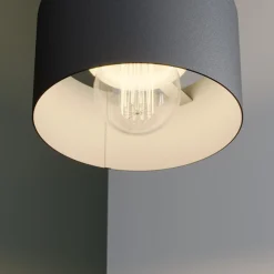 Rif riippuvalaisin metallia, musta, Ø 15 cm