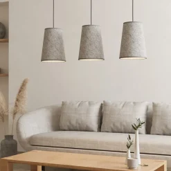 Riippuvalaisin Alsager kolmella huopavarjostimella