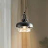 Riippuvalaisin AV-5064-1BSY, varjostin metallia ja lasia