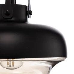 Riippuvalaisin AV-5064-1BSY, varjostin metallia ja lasia