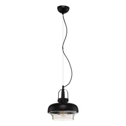 Riippuvalaisin AV-5064-1BSY, varjostin metallia ja lasia