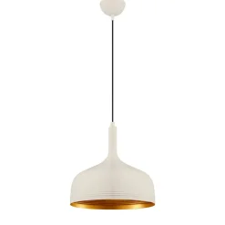 Riippuvalaisin Berceste 187-S, valkoinen/kultainen, metalli, Ø 30 cm
