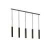 Riippuvalaisin Brenta, antrasiitti, teräs pituus 110 cm 5-valoinen