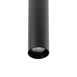 Riippuvalaisin CAN, musta, korkeus 35 cm, Ø 6 cm, metalli, GU10