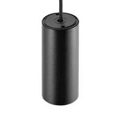 Riippuvalaisin CAN, musta, korkeus 15 cm, Ø 6 cm, metalli, GU10