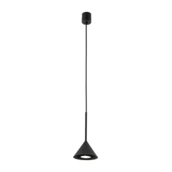 Riippuvalaisin Cono Mini, 1-lamppuinen, Ø 12 cm, musta GU10