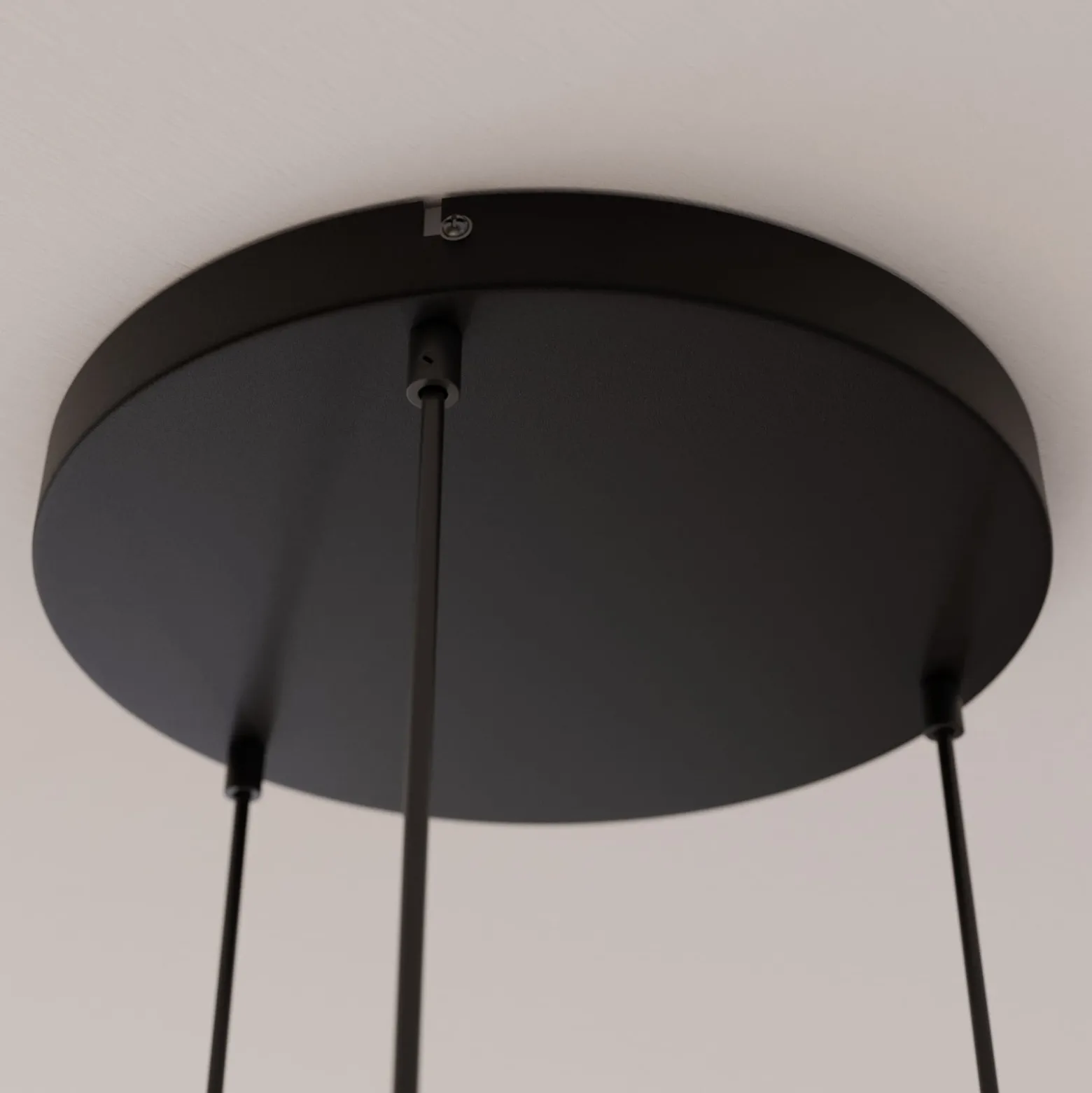 Riippuvalaisin Cubus, Ø 50 cm, 3-lamppuinen, kirkas/hunajainen ruskea, lasi