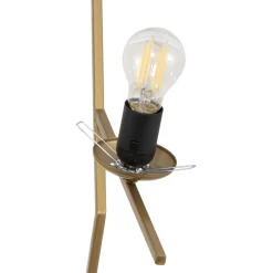 Riippuvalaisin Dolunay, 43 cm pitkä, 2-lamppuinen, kultainen, E27