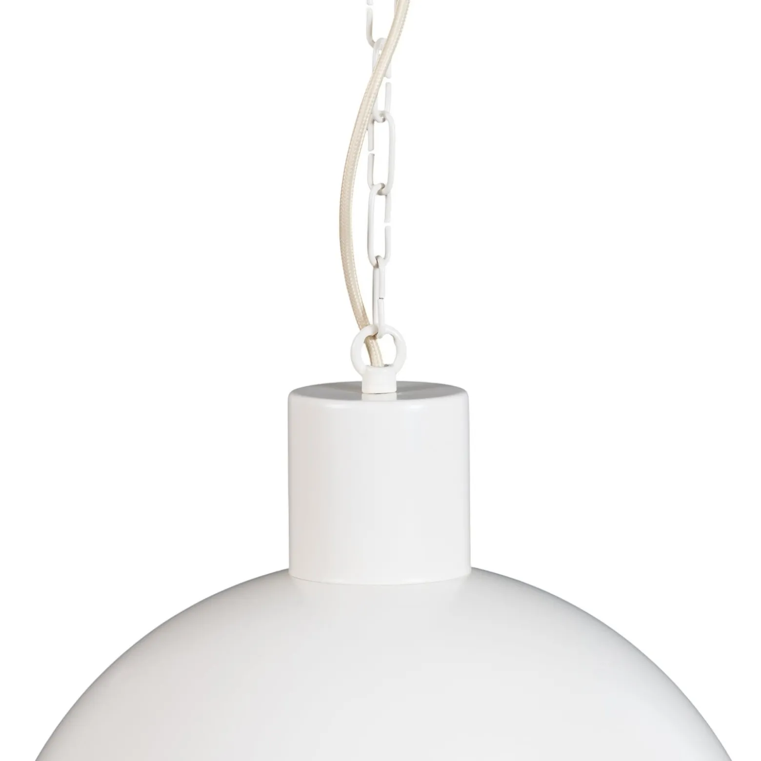 Riippuvalaisin Emoti, beige, 1-lamppuinen, Ø 38 cm
