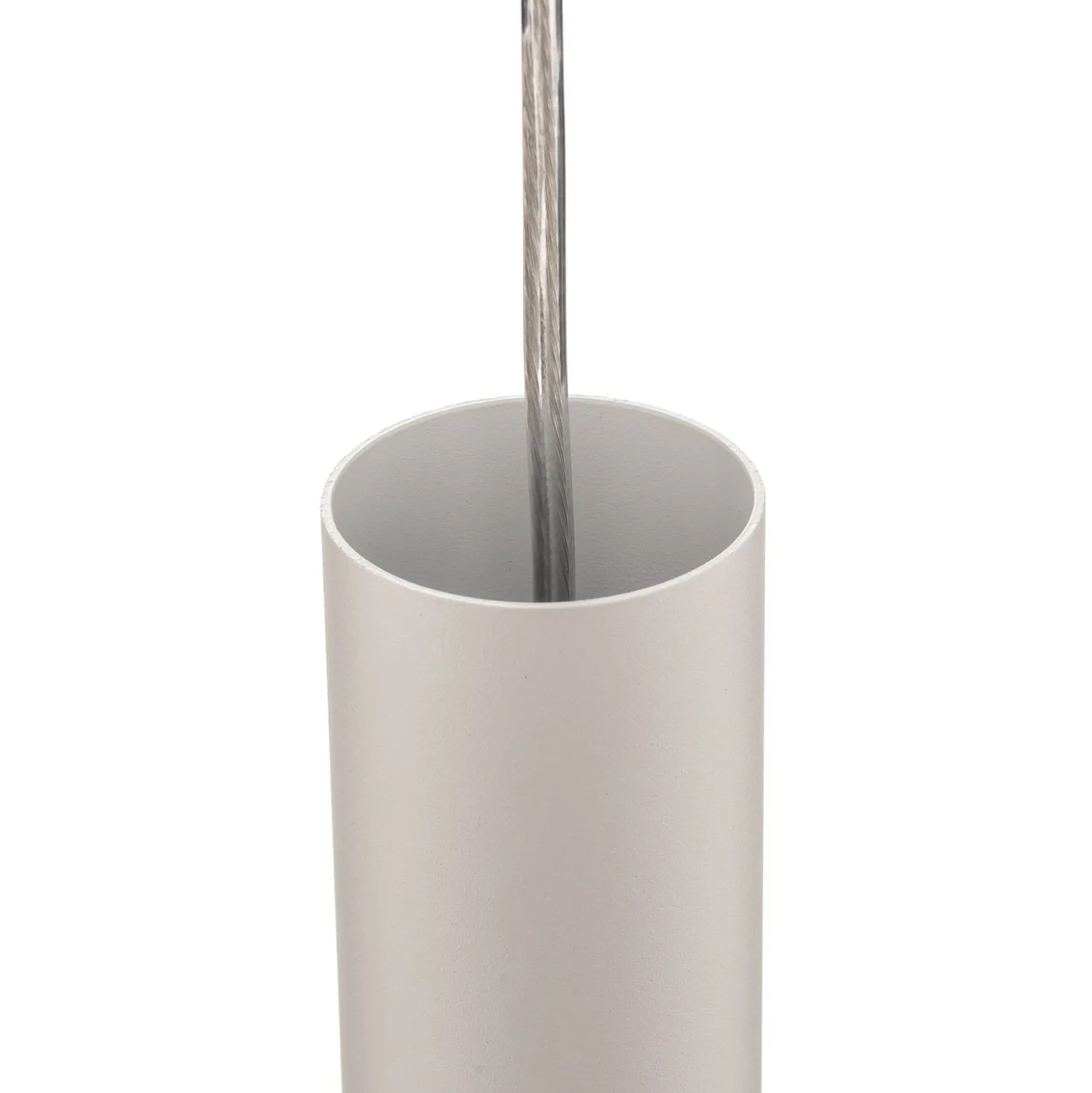 Riippuvalaisin Eye, varjostimen korkeus 25 cm, valkoinen