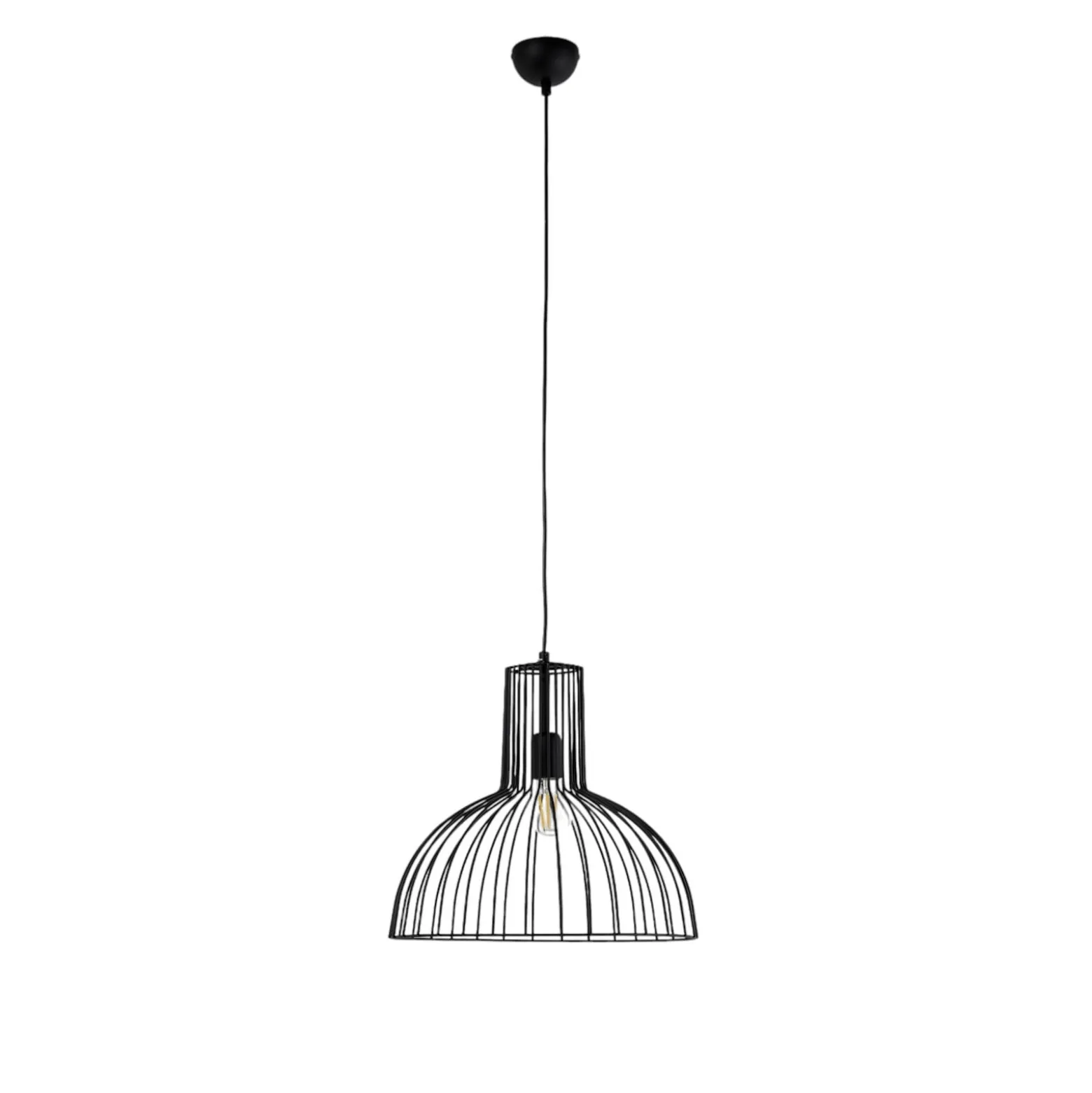 Riippuvalaisin Fellini MR-672, musta, metalli, Ø 38 cm