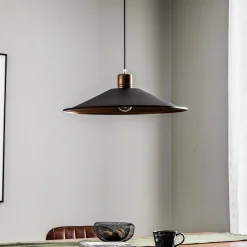 Riippuvalaisin Garret I, tummanruskea/kupari, Ø 50 cm