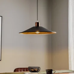 Riippuvalaisin Garret I, tummanruskea/kupari, Ø 50 cm