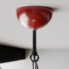 Riippuvalaisin Iron, punainen