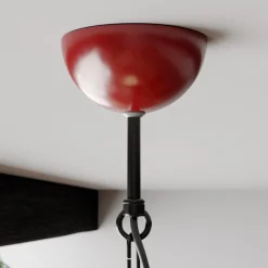 Riippuvalaisin Iron, punainen