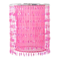 Riippuvalaisin 6008419, jossa koristekiviä, pinkki
