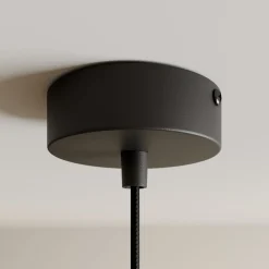 Riippuvalaisin Modern A L puusäleillä, Ø 60 cm