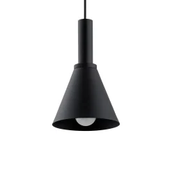 Riippuvalaisin Norte, musta, teräs, pituus 114 cm, 4-lamppuinen