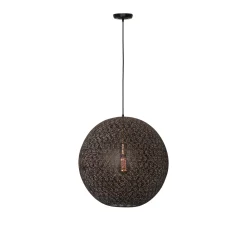 Riippuvalaisin Oronero, Ø 50 cm, musta/kulta, metallia