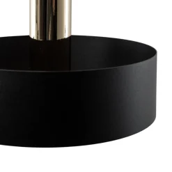 Riippuvalaisin Rif Lux, musta/kulta, Ø 25 cm, teräs