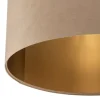Riippuvalaisin Salina, beige/kulta Ø 50 cm