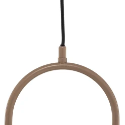 Riippuvalaisin Samba, 1-lamppuinen, beige/valkoinen