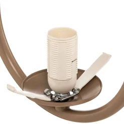 Riippuvalaisin Samba, 1-lamppuinen, beige/valkoinen