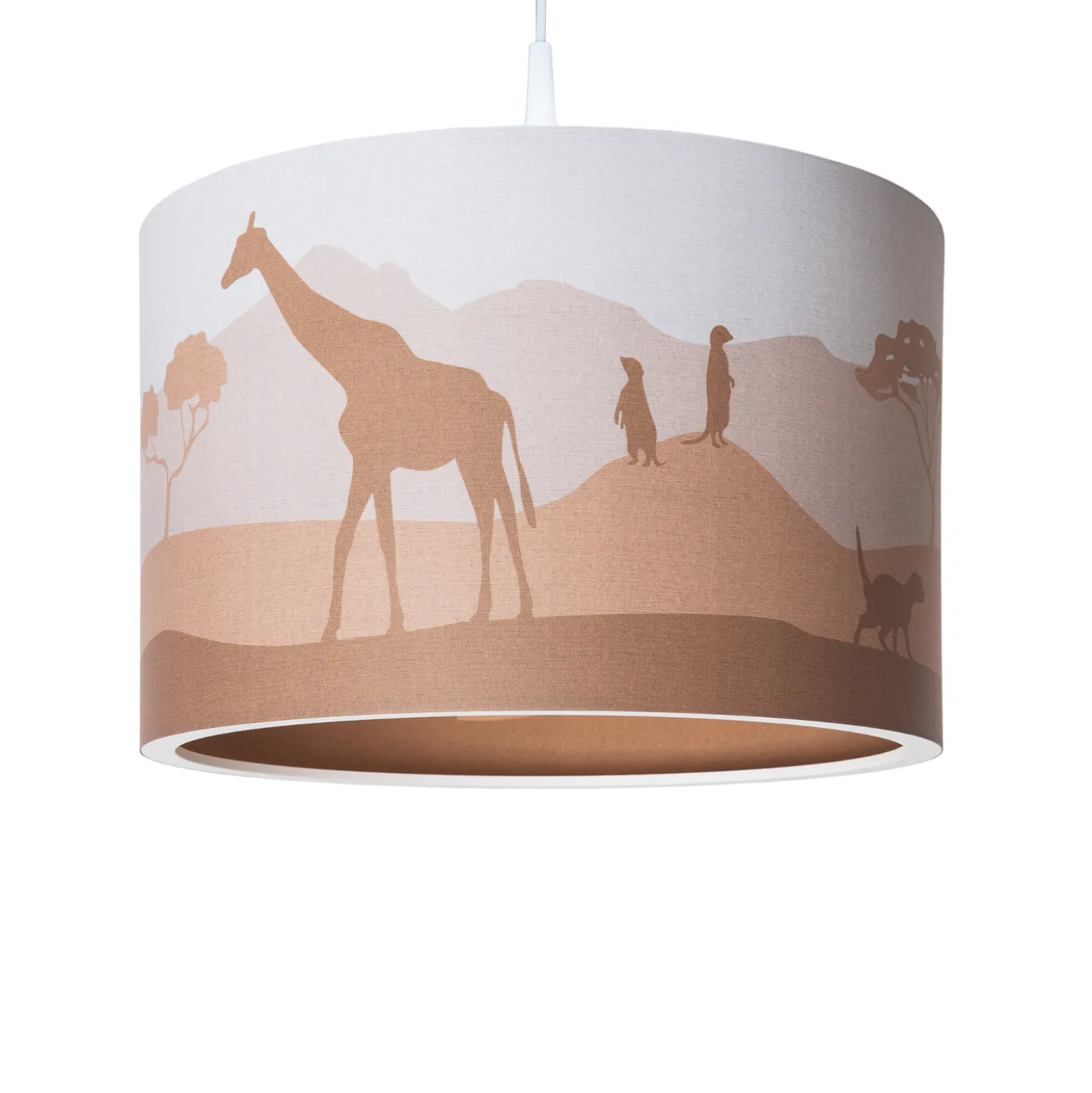 Riippuvalaisin 25/40 Scandi Savanne, Ø 38 cm, oranssi, E27