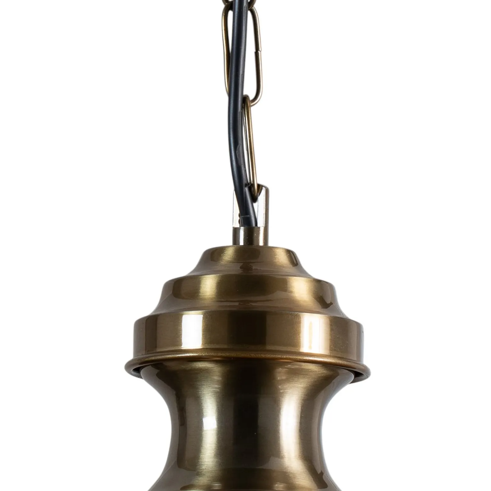 Riippuvalaisin Sivani MR-637, antiikkikulta, metalli, Ø 39 cm