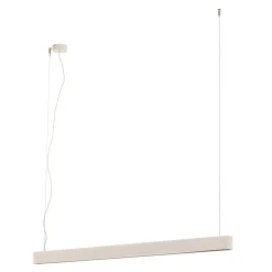 Riippuvalaisin Soft valkoinen 125 cm