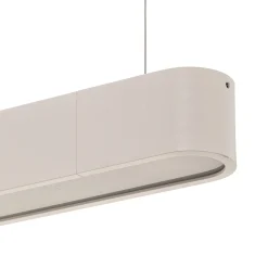 Riippuvalaisin Soft valkoinen 125 cm