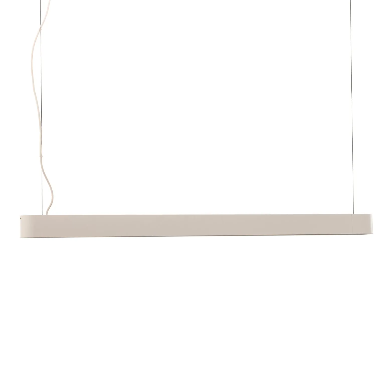 Riippuvalaisin Soft valkoinen 125 cm