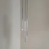 Riippuvalaisin Sopel Lux, 3-lamppuinen, pyöreä, musta/hopea, G9