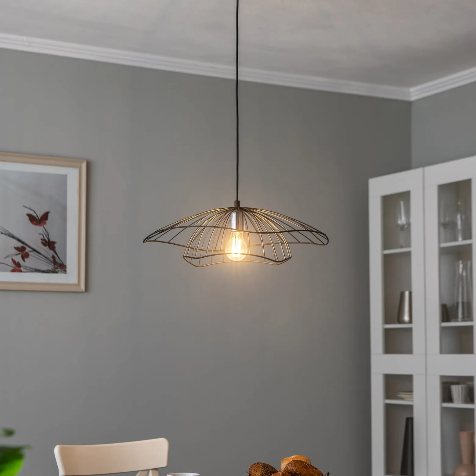 Riippuvalaisin Tel 6500 Ø50cm musta