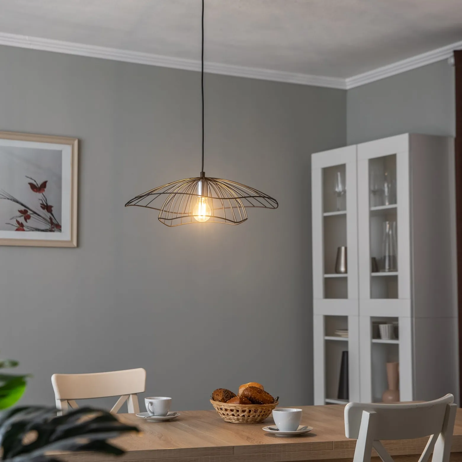 Riippuvalaisin Tel 6500 Ø50cm musta