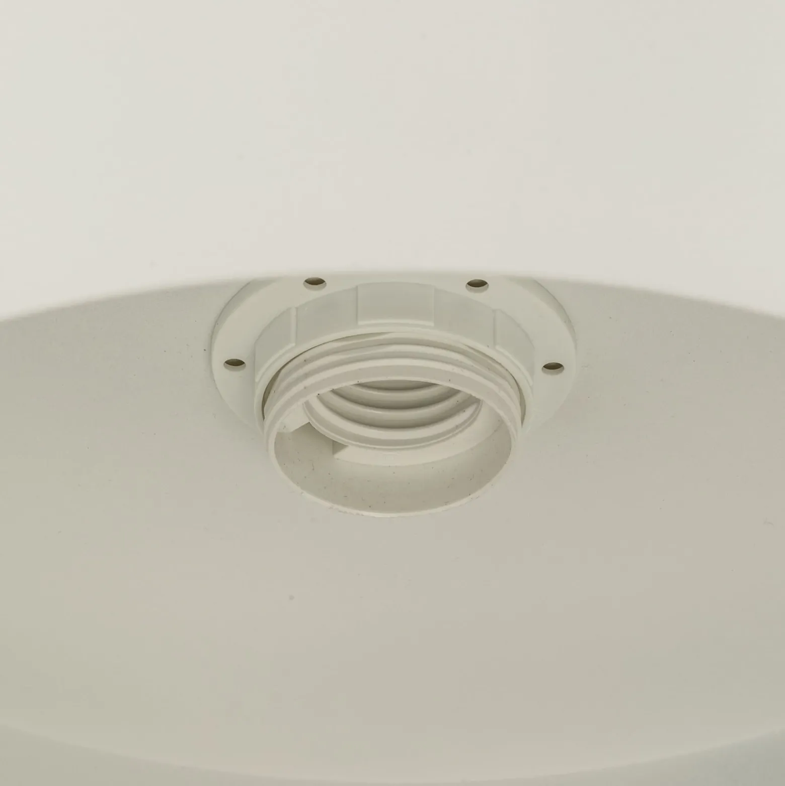 Riippuvalaisin Vitrum round, valkoinen, sylinterimäinen, Ø 27 cm
