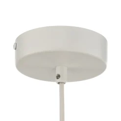 Riippuvalaisin Vitrum round, valkoinen, sylinterimäinen, Ø 27 cm