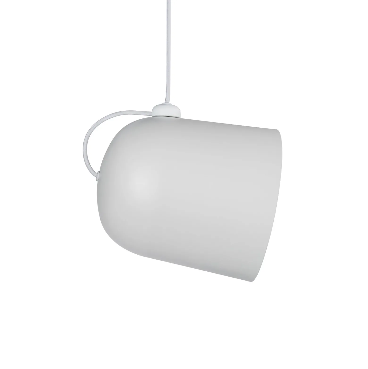 Riippuvalo Angle E27, teleharmaa
