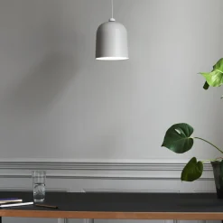 Riippuvalo Angle E27, teleharmaa