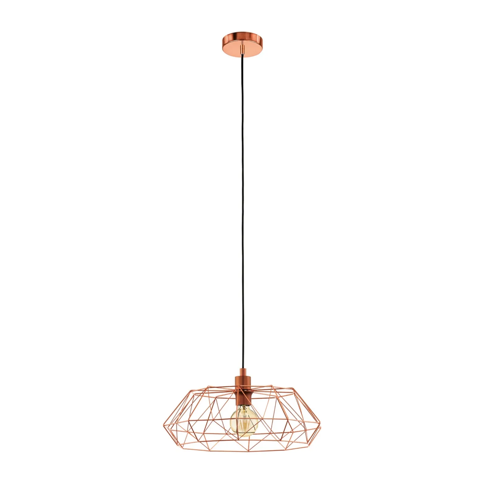 Riippuvalo Carlton 2, kupari Ø 45,5 cm