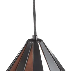 Riippuvalo Carlton musta-kupari Ø 31 cm