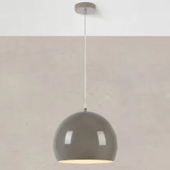 Riippuvalo Pop, Ø 28 cm, greige, metalli