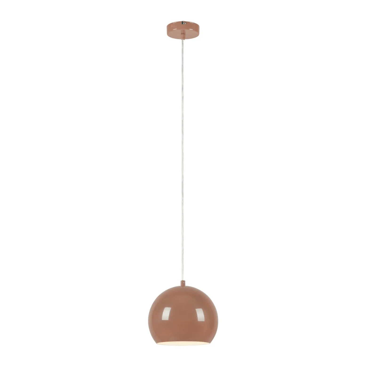 Riippuvalo Pop, Ø 20 cm, ruskea, metalli