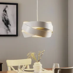 Riippuvalo Tornado Ø 40 cm valkoinen