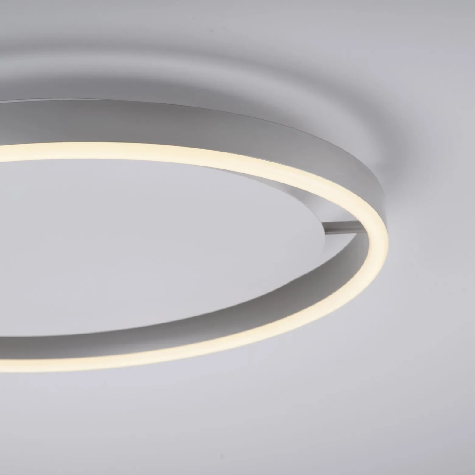 Ritus-LED-kattovalaisin, halkaisija 39,3 cm, alumiini, porrastettu