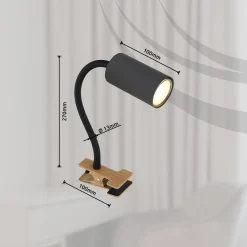 Robby klipsikiinnitteinen kohdevalo säätövarrella