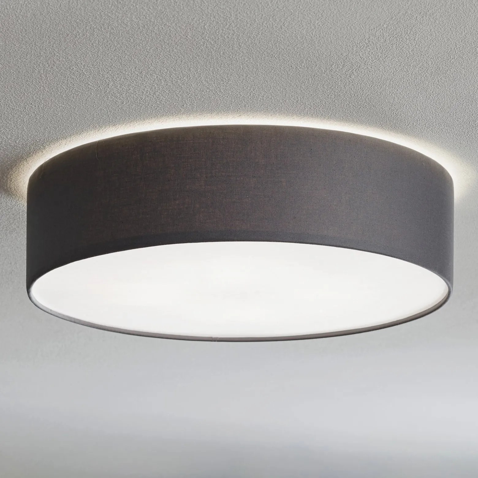 Rondo kattovalaisin, harmaa, Ø 50 cm