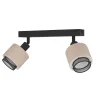 Rosley kattovalaisin, pituus 31 cm, musta/luonnonväri, 2-valo.